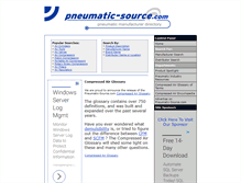Tablet Screenshot of pneumatic-source.com
